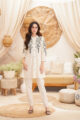 Cream Blossom Cotton Co-ord Set