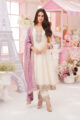Grace Ivory Vichitra Silk Embroidered Anarkali Set - Image 4