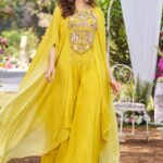 Yellow Bloom Chinon Palazzo Set