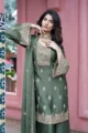 Sage Green Embroidered Kurta Set - Image 2