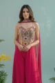 Pink Embellished Co-ord Set in Chinon - Image 2