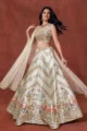 Ivory Printed Lehenga for Summer Weddings and Sangeet