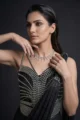 Black Corset Pre-drape Saree