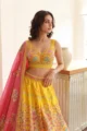 The Yellow Silk Lehenga Set
